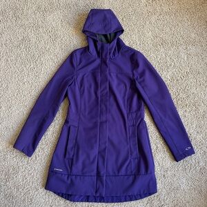 VentureDry Long Hooded Jacket | S | Purple | C9